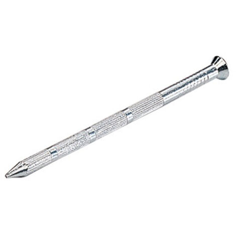 Pointe béton tête conique striée galvanisée 2,7X40mm boîte de 1kg - PATE - 16X40STRIEE