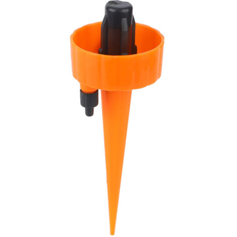 Pointe d'Arrosage Automatique pour Plantes - Système de Goutte-à-Goutte pour Balcon et Jardin - Accessoire Orange