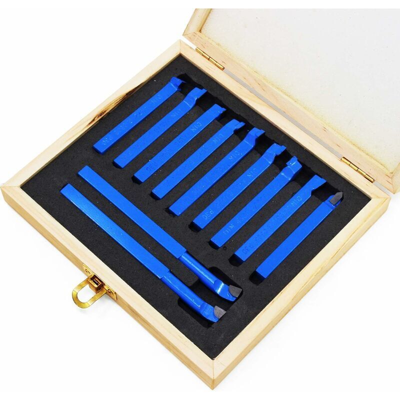 Dpzo - Pointe De Carbure à Pointe De Coupe Outil De Soudage, De Tour Bits Tournant Fraisage De Coupe pour Outils de Tour en Métal 11 pcs 8mm