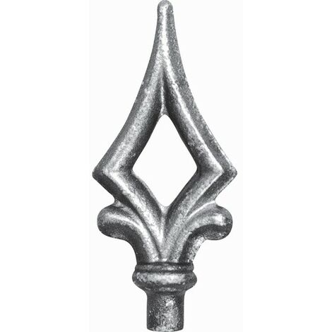 Pointe de lance Ø15 en fer forgé