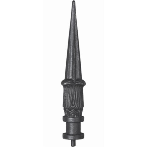 Pointe de lance Ø32 en fonte aciérée