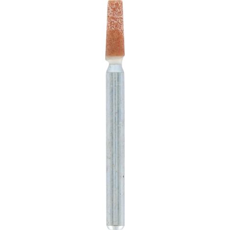 Pointe de meulage en corindon Dremel 997 - jeu d'accessoires pour outil multifonction avec 3 pointes de meulage de 3,4 mm pour affûter, lisser et meuler le métal, les pièces moulées, les joints soudés
