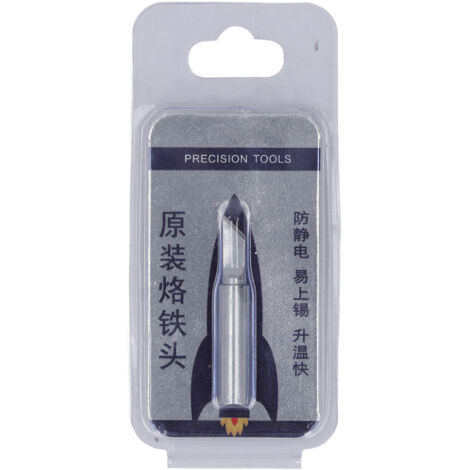 Pointe de Soudure Ultra Fine en Cuivre Sans Oxygène pour Fer à Souder, Tête Large Couteau pour Réparation et Maintenance