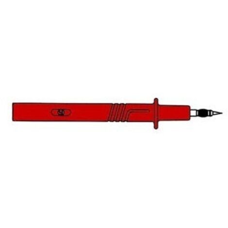 Pointe de touche 4mm iec1010 - rouge (pr,f 2700)