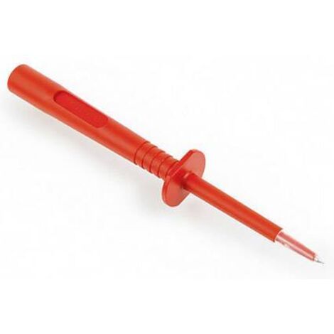 POINTE DE TOUCHE DE SÉCURITÉ HT INSTRUMENTS 402-IECR 1003010 BANANE FEMELLE, FEMELLE 4 MM, ENFICHABLE 4 MM CAT III 1000 V ROUGE