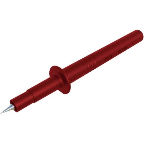 Pointe de touche de sécurité SKS Hirschmann PRUEF 2700 rt 972319101 enfichable 4 mm CAT II 1000 V rouge 1 pc(s)