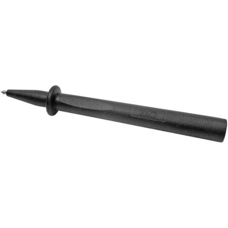 Pointe de touche de sécurité Stäubli BT400 66.9390-21 enfichable 4 mm CAT IV 1000 V noir 1 pc(s) Q78991