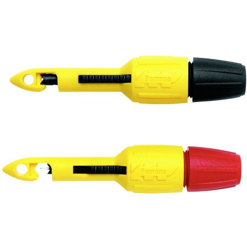 Pointe de touche Pomona Electronics 6405/POM rouge, noir 1 set