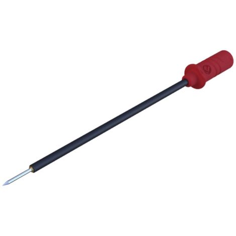 Pointe de touche SKS Hirschmann MICRO-PRUEF MPS 2/064 FT RT 973995101 enfichable 0.64 mm CAT I rouge 1 pc(s)