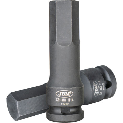 POINTE D’IMPACT HEXAGONALE 1/2" 14 mm.  JBM14010