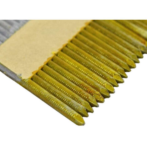 Pointe en bande DH 34° NORFIX papier claire annelée/Taille:90 mm x 3.1