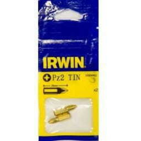 POINTE IRWIN PZ2 x 25mm ÉTAIN /2pcs.