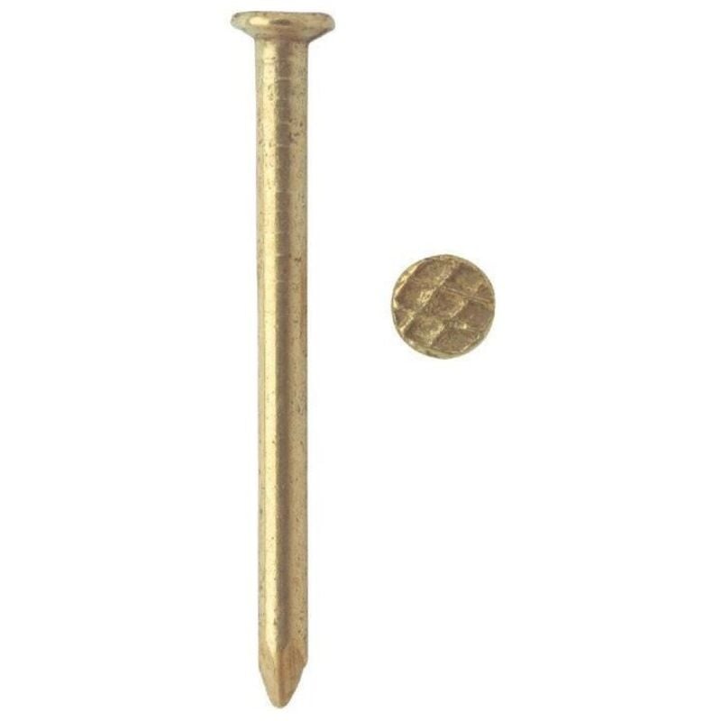 Kg de pointes Laiton Tête plate 1.5X18-1 piece