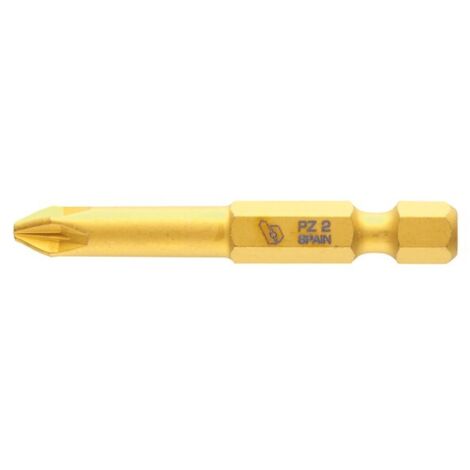 POINTE POZI 1/4'' ÉTAIN 2 PCS - 3X50 MM