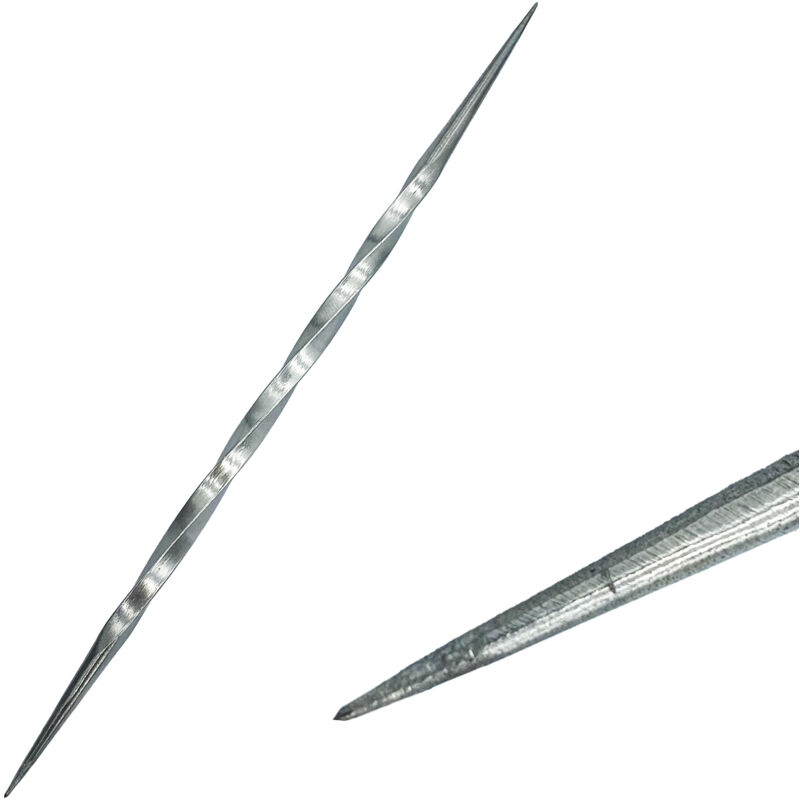 Pointe sèche double face pour impression linogravure à sec gravure en taille-douce Inox