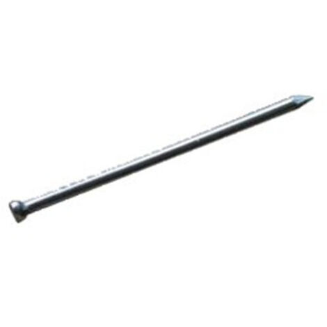 Pointes tête homme acier brut, diamètre 2,7 mm, longueur 55 mm, cartouche de 5 kg
