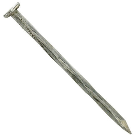 Pointe torsadée TP acier zingué 3,4x70  130g - VYNEX
