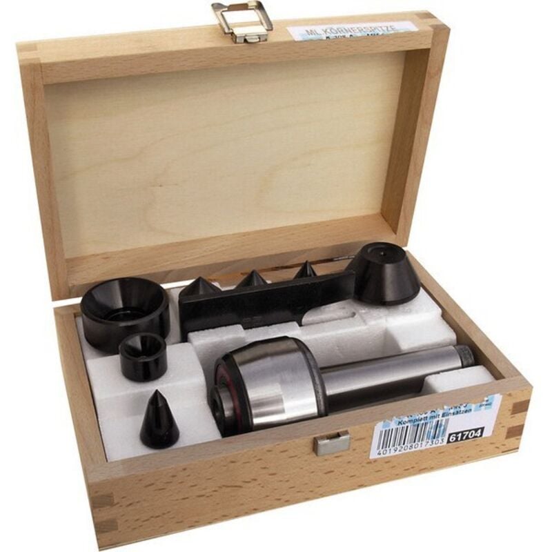 Röhm Gmbh - Pointe tournante à embouts interchangeables, Taille : 108, mk 4, a 67 mm, b : 68,5 mm, d : 32 mm, g : 31,267 mm, e : 5,0 mm