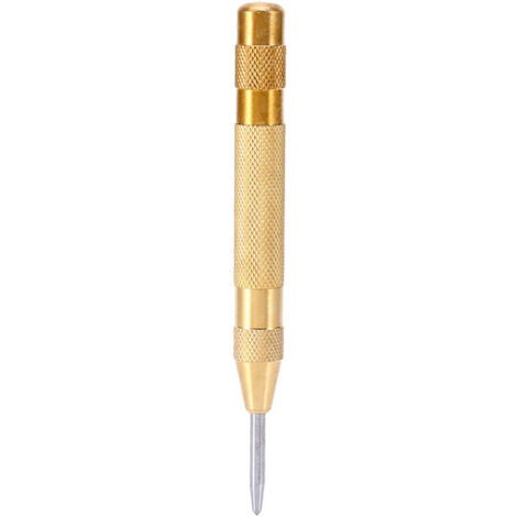 Pointeau Automatique Outil de Poinçon Central Automatique à Ressort en Acier, Longueur: 130mm, Diamètre 12.7mm.