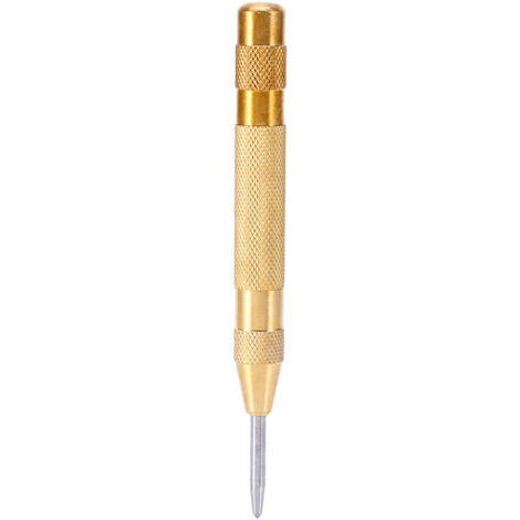 Pointeau Automatique Outil de Poinçon Central Automatique à Ressort en Acier, Longueur: 130mm, Diamètre 12.7mm.