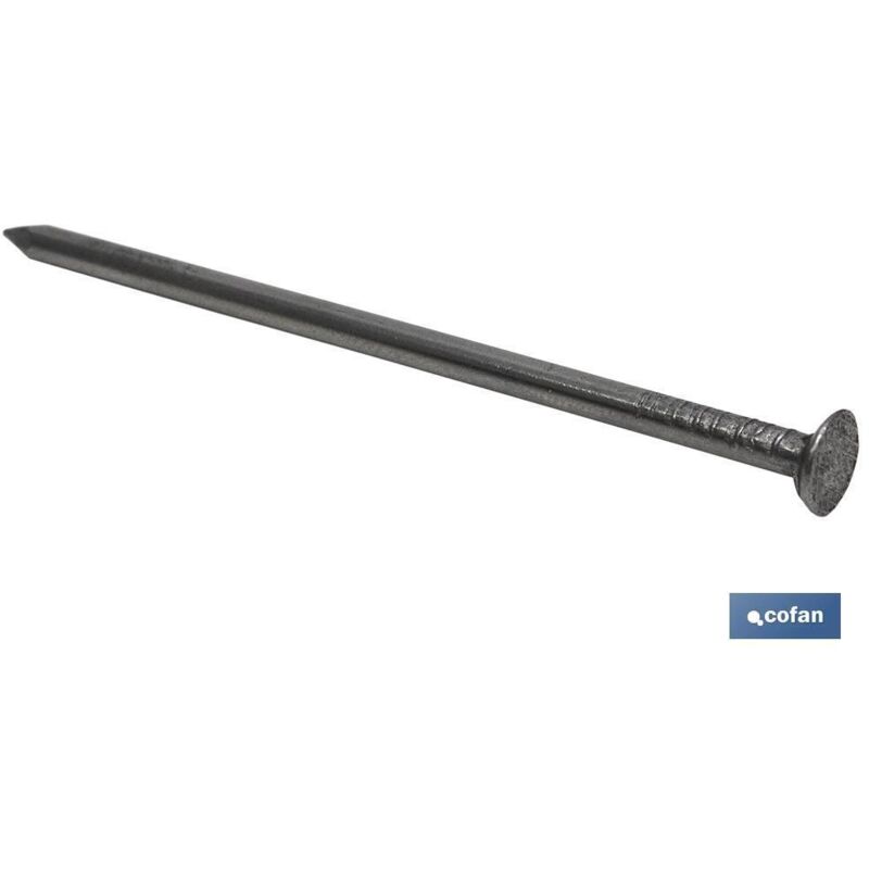 Pointe/clou en fer à tête plate 2,7x60mm