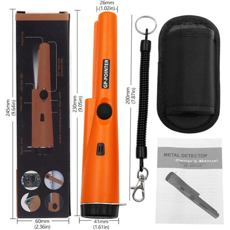 Pointer Pinpoint Détecteur de métaux Souterrain Pinpointer Pinpoint