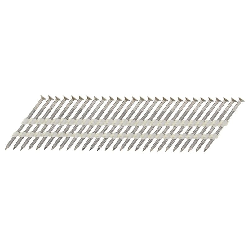 Spit - Pack de 1250 pointes crantées IM90I inox A2 2.8 x 55 mm - Bande plastique - 142080