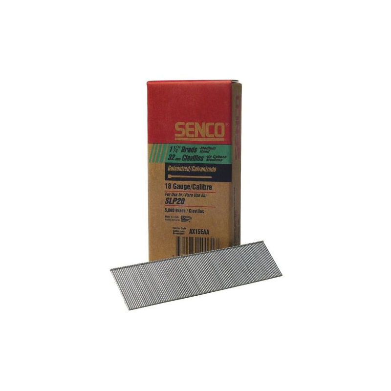 Senco - Pointes 35mm têtes hommes galvanisées ax boîte de 5000 100626