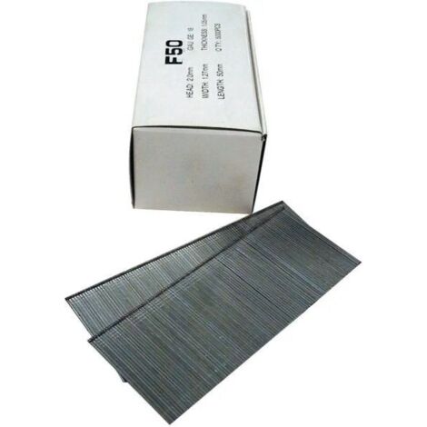 Pointes à tête cloueur 50 mm - pour cloueuse G40221 G40220 G58411