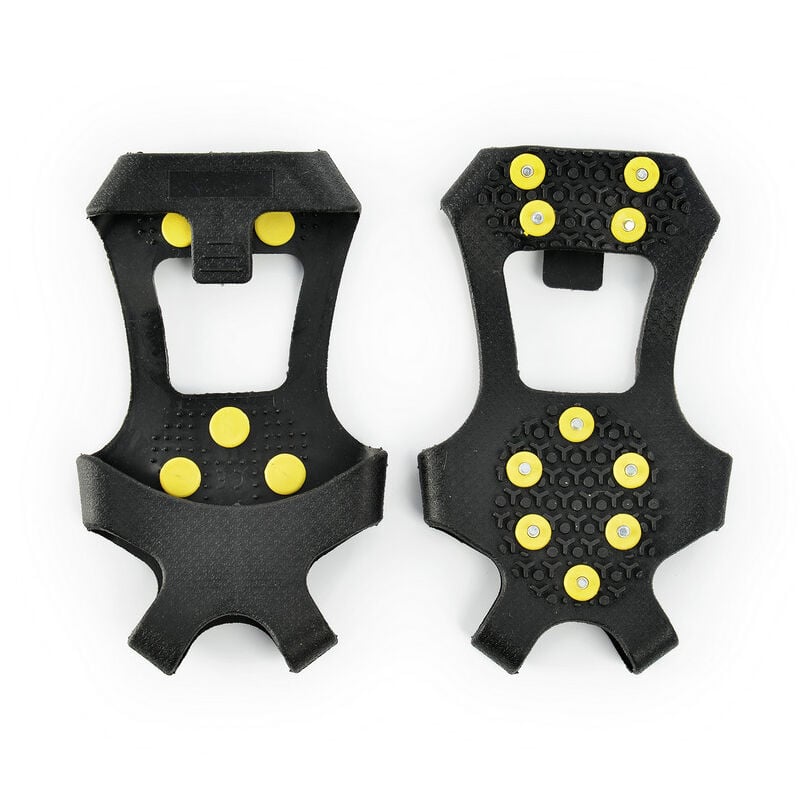 Pointes / Antidérapant avec Clous - Grip pour Chaussures Noir(L)