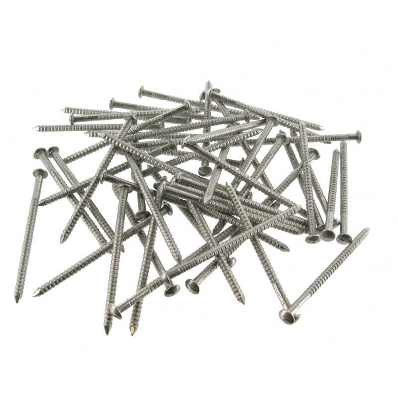 Norfix - Pointes bombée inox A4 annelé en vrac 1kg