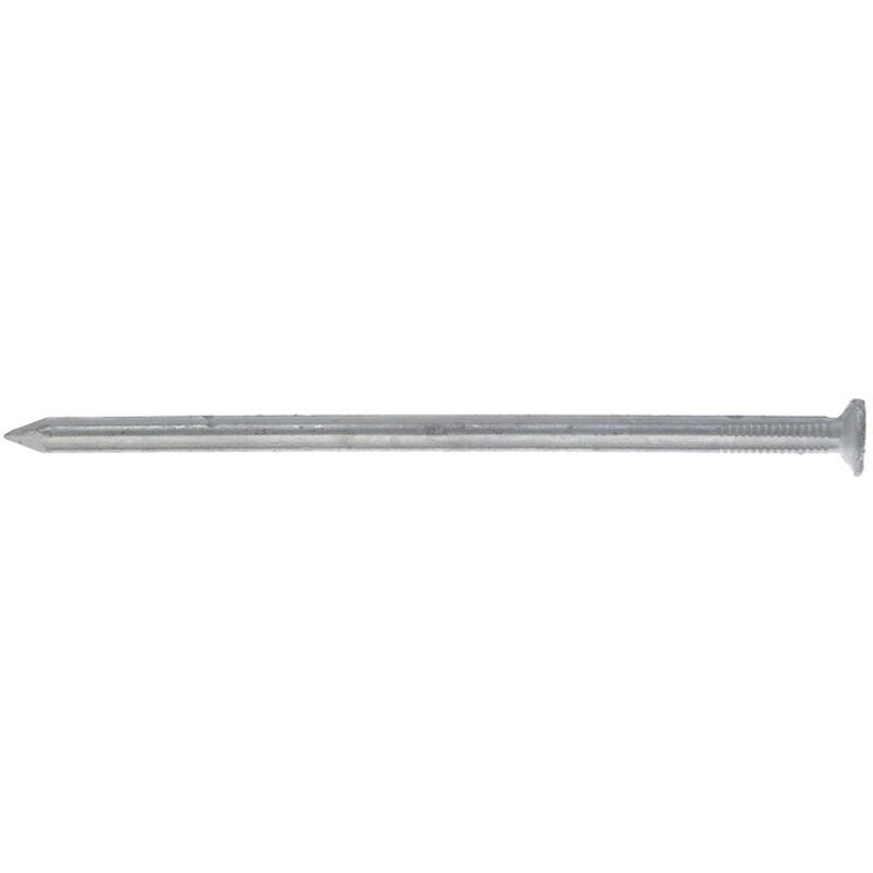 Pointes cannelées tête plate acier galvanisé à chaud, diamètre 3,4 mm, longueur 90 mm, cartouche de 5 kg - SIMPSON