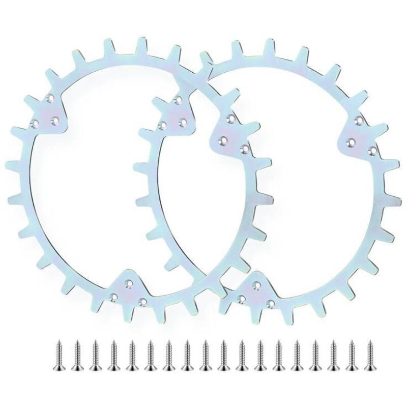 Pointes de traction pour tondeuses robotisées Husq/varna, diamètre 252 mm, avec 18 vis, pointes de tondeuse robot pour Hus/qvarna