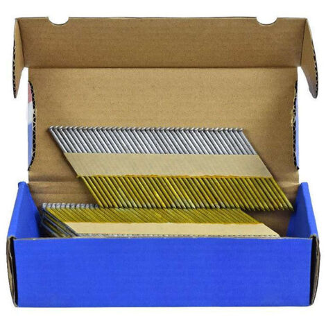 Pointes en bande 34° NORFIX galvanisée à chaud 40 µ minimum annelée/Taille:90 mm x 3.1