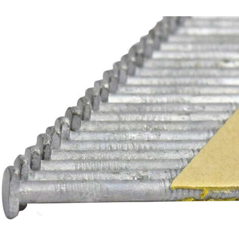 Pointes en Bande DH 34° NORFIX Papier ZN 13µ Annelée/Taille:90 mm x 3.1