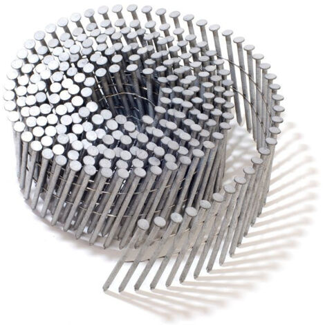 Pointes en Rouleau NORFIX 16° Plat Galvanisées à Chaud (zinc 50 µ / )