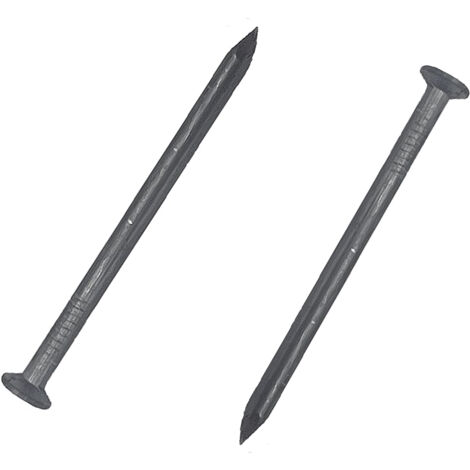 Pointes tête plate acier 6.50 X 180 mm - BTE 5 Kg