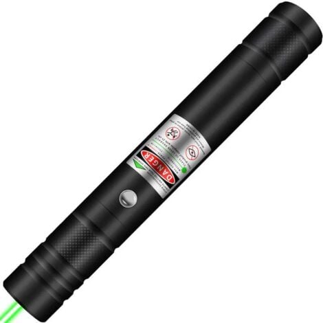 TREETALK Pointeur laser vert longue distance haute puissance, stylo pointeur laser, randonnée rechargeable, chargement USB