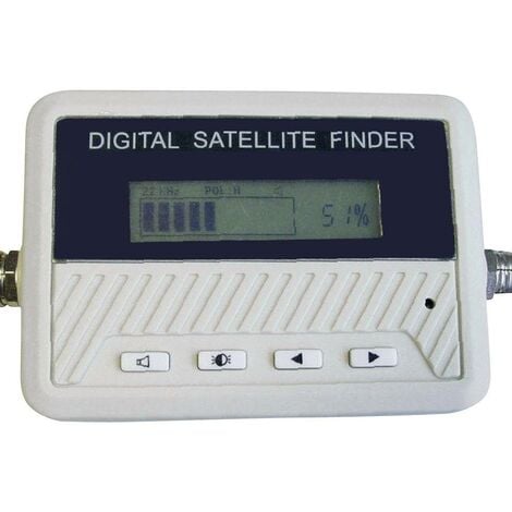 NEDIS Satfinder Pointeur Indicateur de puissance du signal du satellite