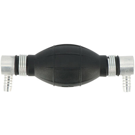 Poire d'amorçage carburant embouts 8mm, 2 coude 90°