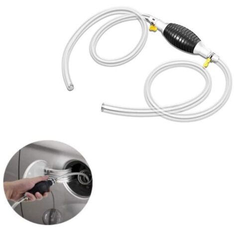 Poire D\'Amorcage Pompe de Siphon à Main 3m Pompe Tuyau D\'aspiration pour Véhicule Aspiration Eau Carburant Diesel