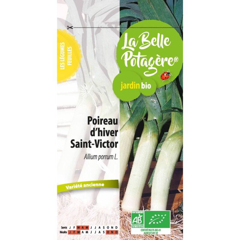 Ecodis - Poireau d'hiver Saint Victor 1,5 g