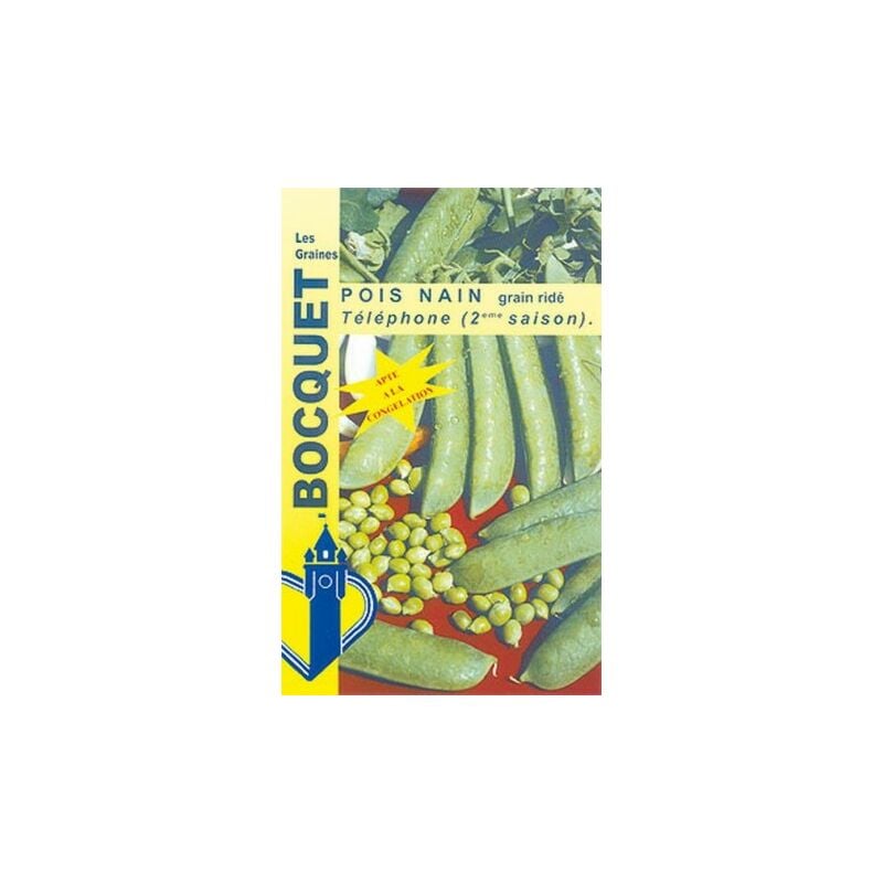 Graines Bocquet - Pois Téléphone nain ( Onward ) - 200g