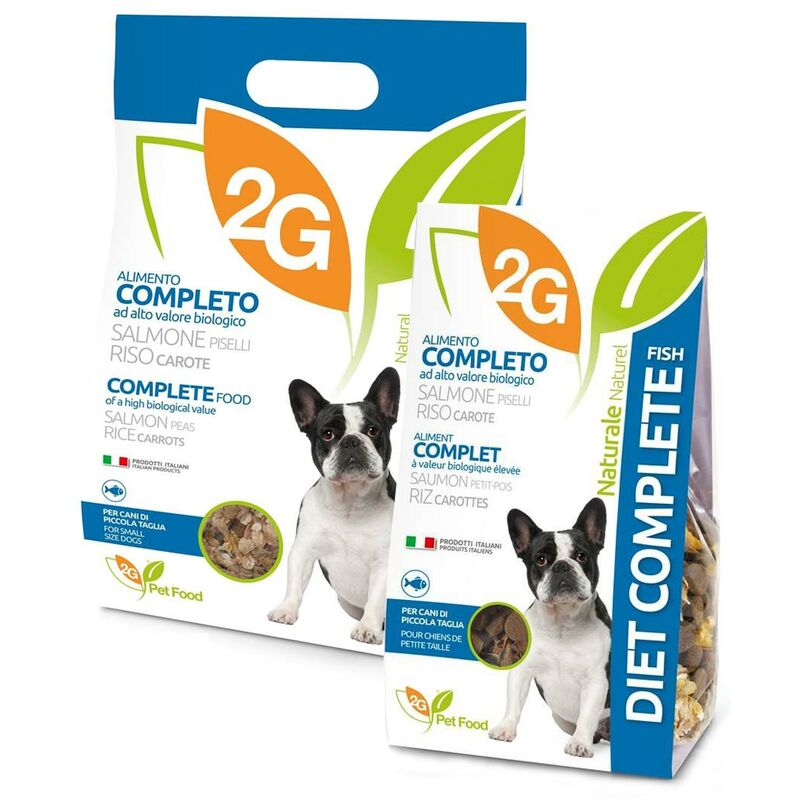 POISSON DIETTE COMPLETE 2 kg: Aliment complet sans grains pour petits chiens riche en protéines pour maintenir une masse musculaire maigre et des