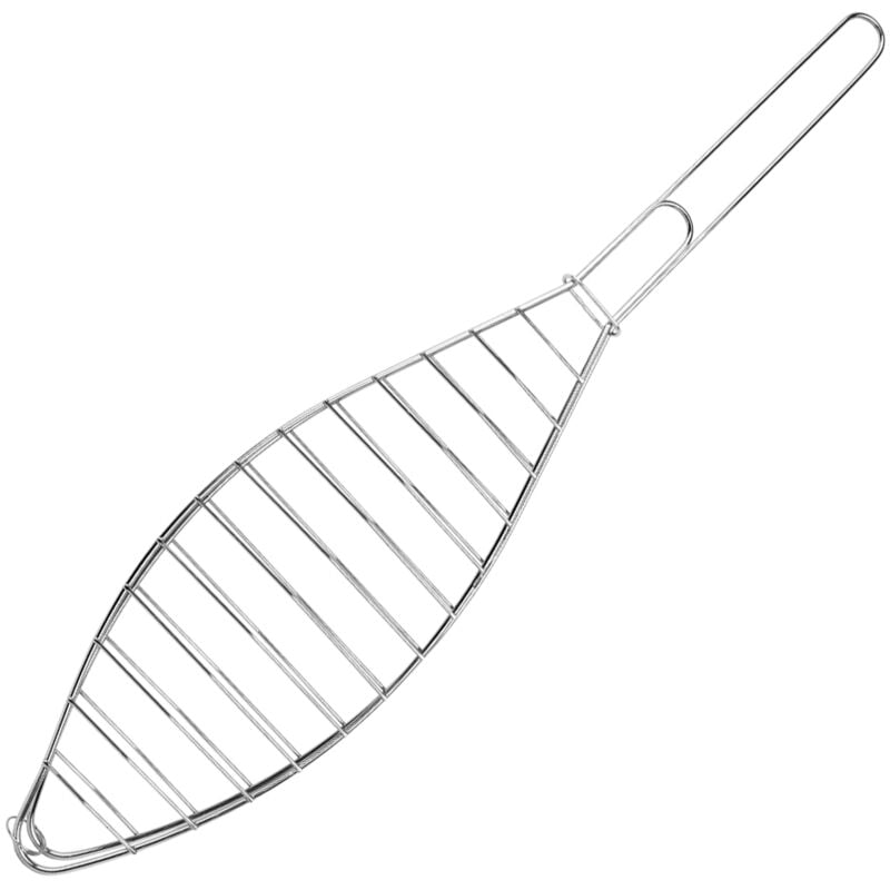 Grillmaster - Poisson Grille Panier de Grill bbq Clip Grillagé Pliable Barbecue