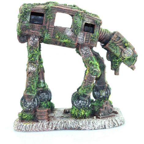 Poisson pour aquarium, décoration en résine, maison pour chien robot, grotte pour betta