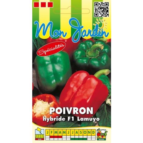 Poivron HYB F1 LAMUYO - 0,3g