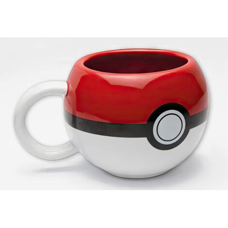 Pokémon Tasse 3D Pokéball  multicolor, bedruckt, aus Keramik, in attraktiver Geschenkbox