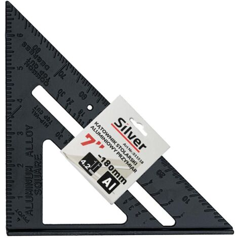 POKM Toolsmarket GmbH Elmax Angle de de mesure de aluminium 7" 180MM S518