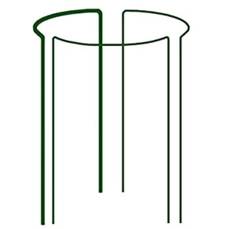 POKM Toolsmarket GmbH Support de anneau pour plantes de 1/3 de cercle, diamètre 40 cm, hauteur 45 cm, anneaux de support pour plantes en pot